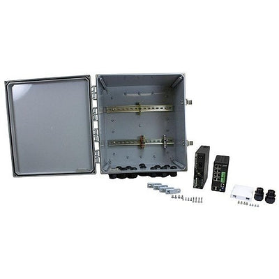 Transition Networks OCA-1BB100-NA Cabinet Bundle, 582 Switch, Dual Ps, Fmk, Na Pwr Cord