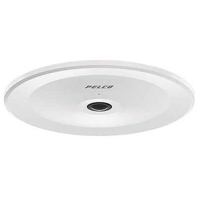 Pelco IMF82-1I NDAA Compliant 8MP Fisheye Inceiling Mount Indoor IP Camera Client Side Dewarping True WDR 30 FPS Smart