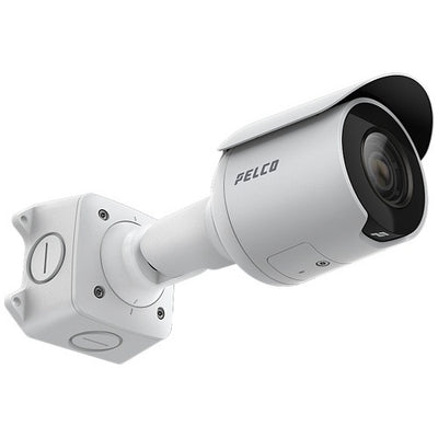 Pelco SRXP4-5V10-EBT-IR NDAA Compliant Sarix Pro 4 Environmental IR Bullet 5MP 3.2-10.5mm lens (includes junction box)