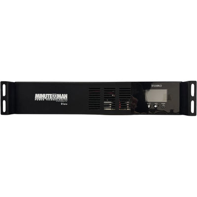 Minuteman Power SR1500RMLCD SR Series: line-interactive UPS w/ LCD Display, 1500VA/900 Watts, 120 VAC, voltage range 90-140VAC, (5) NEMA
