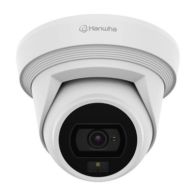 Hanwha QNE-C8013RL Wisenet Q network outdoor flat-eye camera, 5MP @ 30fps, 3mm fixed focal lens (H: 97 / V: 53 ), triple codec