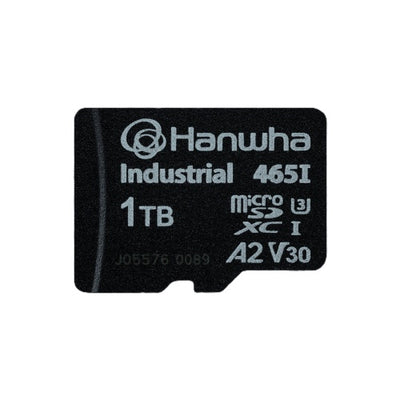 Hanwha SPP-E10T MicroSD Industrial Memory Card, 1TB, Wide Temp ( C -40 - +85)