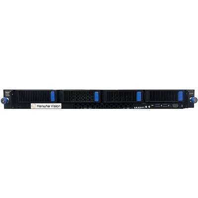 Hanwha WRR-P-E201W2-80TB 1U Wisenet WAVE Network Video Recorder with 4 Professional licenses, Wisenet WAVE pre-installed, 80TB raw
