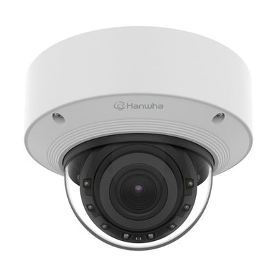 Hanwha XNV-A8084R Powered by WN9, Outdoor Network AI IR Vandal Dome Camera, 5MP resolution @ 30FPS, 3.3~9.3mm (2.8x), (113 ~47