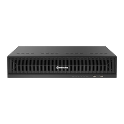 Hanwha WRN-1632S-8TB 2U WAVE PoE NVR (Intel based) with 4 Professional licenses, 8TB RAW, supports: 32 channels with 16 PoE/PoE+
