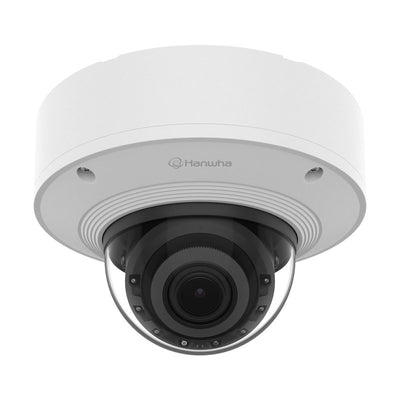 Hanwha XNV-A8085R Powered by WN9, X-Plus design, Outdoor Network AI IR Dome Camera, 5MP resolution @ 30FPS, 3.3~9.3mm (2.8x)