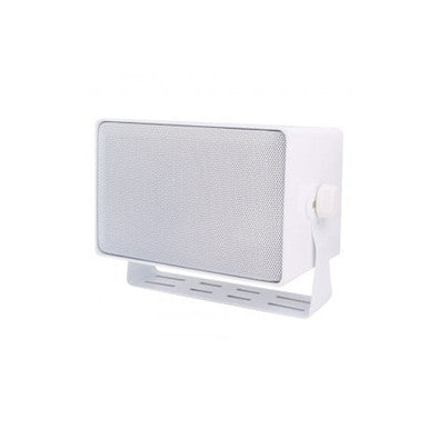 Speco Technologies DMS3TSW Weather Resistant 3 Way Speakers w/ Transformer White