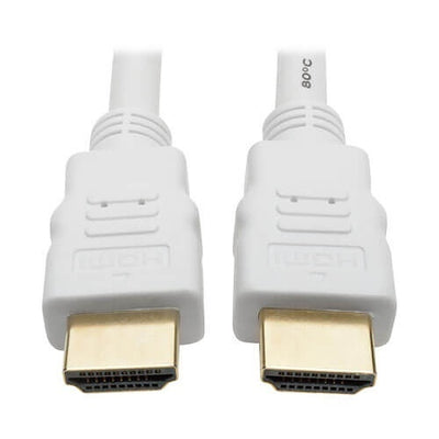 Eaton P568-025-WH Tripp Lite Series High-Speed HDMI Cable, Digital Video and Audio, HD (M/M), White, 25 ft. (7.62 m)