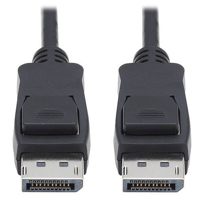 Eaton P580-003-V4 Tripp Lite Series DisplayPort 1.4 Cable with Latching Connectors, 8K (M/M), Black, 3 ft. (0.9m)