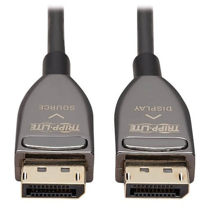 Eaton P580F3-15M-8K6 Tripp Lite Series DisplayPort Active Optical Cable (AOC), 8K 60 Hz (M/M), CL3 Rated, Latching Connectors