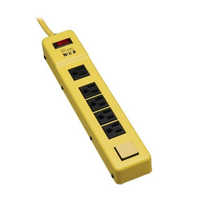 Eaton TLM626NS Power It! 6-Outlet Safety Power Strip, 6 ft. (1.83 m) Cord & Clip, Safety Covers