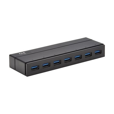 Eaton U360-007-INT Tripp Lite Series 7-Port USB-A Mini Hub - USB 3.x (5Gbps), International Plug Adapters