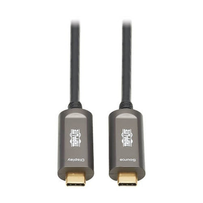 Eaton U420F-30M-V Tripp Lite Series USB-C to USB-C Plenum-Rated Fiber Active Optical Cable (AOC) - 4K 60 Hz, HDR, 4:4:4, M/M