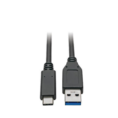 Eaton U428-C03-G2 Tripp Lite Series USB-C to USB-A Cable (M/M), USB 3.2 Gen 2 (10 Gbps), USB-IF Certified, Thunderbolt 3