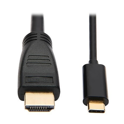 Eaton U444-015-H4K6BM Tripp Lite Series USB-C to HDMI Active Adapter Cable (M/M), 4K 60 Hz, 4:4:4, HDCP 2.2, Mid-Cable Adapter