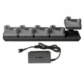 Zebra CRD-TC5A-5SC5DF-1 KIT: FAST Charge-Only ShareCradle kit to charge up to five TC501 devices WITHOUT exoskeletons. Includes power