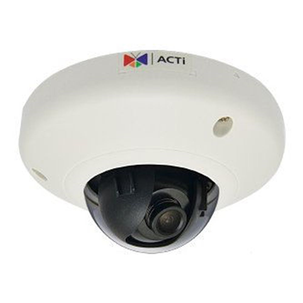 ACTi E93 Mini Dome Camera 5MP, Indoor, Basic WDR, Fixed Lens, DNR, PoE