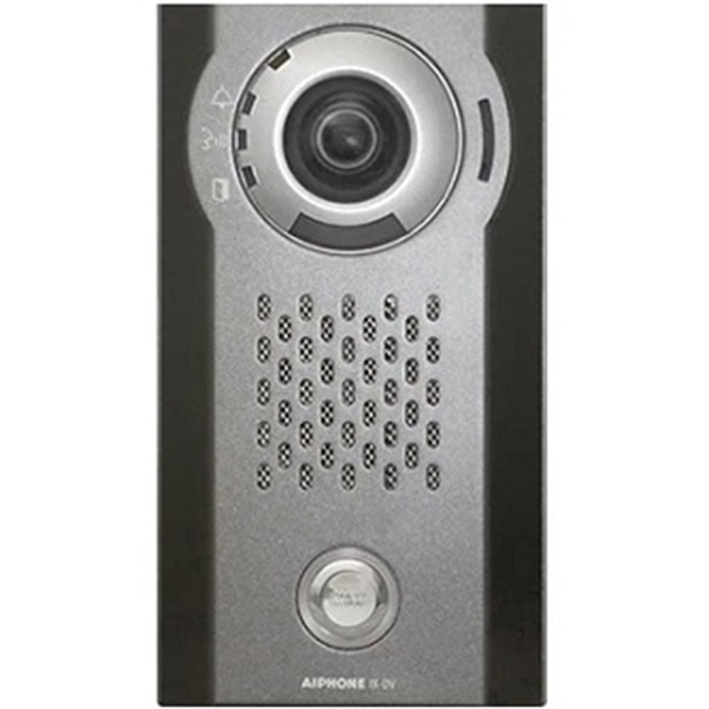 Aiphone IX-DV IP Video Door Station, SIP Compatible, Vandal Resistant, Surface Mount, Aluminum Die Cast Cover