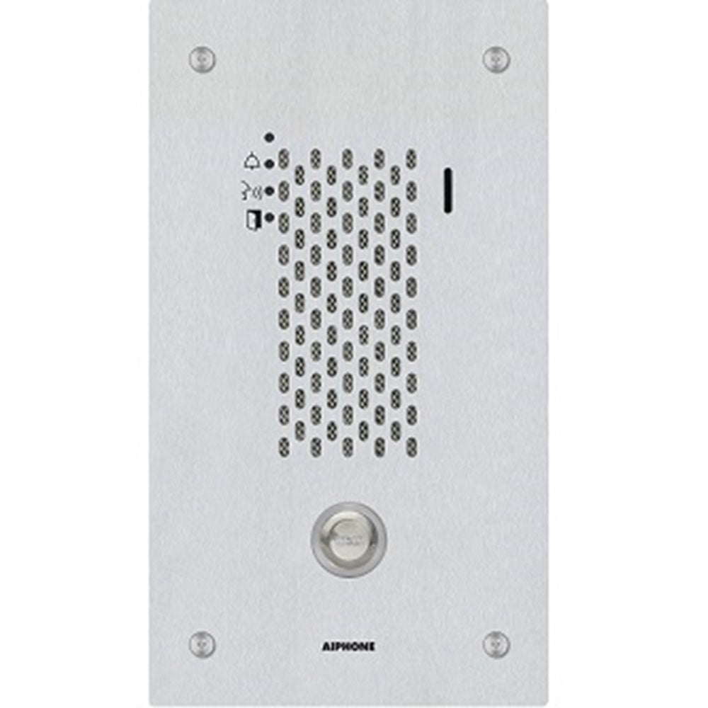 Aiphone IX-SSA Ip Audio Door Station, Sip Compatible, Vandal Resistant, Stainless Steel