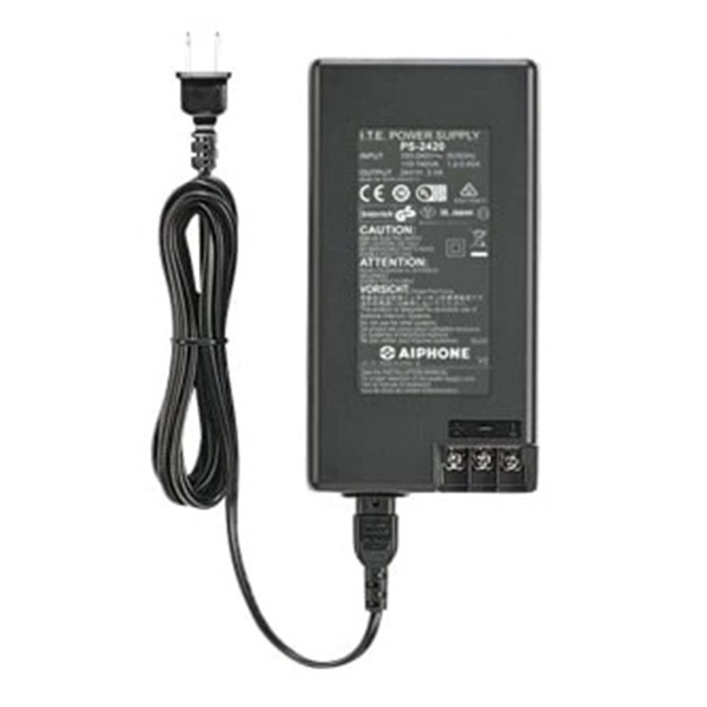 Aiphone PS-2420UL 24V DC Power Supply, 2A UL Listed