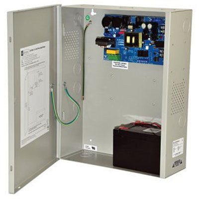 Altronix AL1012ULX Power Supply Charger, Single Fused Output, 12VDC @ 10A, 115VAC, BC400 Enclosure