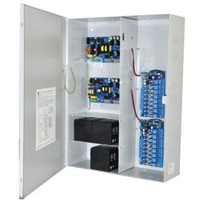 Altronix MAXIMAL75F Access Power Controller w/ Power Supply/Chargers, 16 Fused Relay Outputs, 1 P/S 24VDC @ 9.7A & 1 P/S 12VDC @