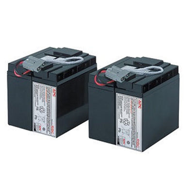 APC RBC55 Replacement Battery Cartridge #55 fits selected APC Smart-UPS and Back-UPS models