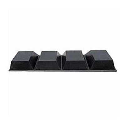 APG Cash Drawer PK-17-5023 Base Pad Kit; (4) 5/16" H.; adhesive rubber feet - (4 ea)