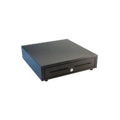 APG Cash Drawer VB320-BL1618 Vasario Cash Drawer, Black Dualmediaslot