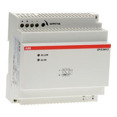 Axis Communications 01169-001 POWER SUPPLY DIN CP-D 24/4.2 100 W - DIN power supply. 24V DC, 4.2 A. For use in AXIS Surveillance Cabinets