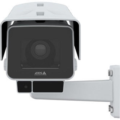 Axis Communications 02738-001 P1388-LE Box Camera - 1/1.8 image sensor, outdoor, NEMA 4X, IP66, IP67 and impact resistant, 4K / 8MP