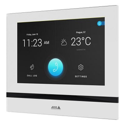 Axis Communications 03238-001 I5304 White - 7" touchscreen answering unit with a wide viewing angle. The I5304 White requires one of the