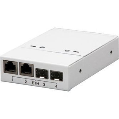 Axis Communications 5027-041 T8604 MEDIA CONVERTER SWITCH FOUR PORT 2 - Four Port Media Converter Switch with 2 RJ45 Ports and 2 SFP Slots