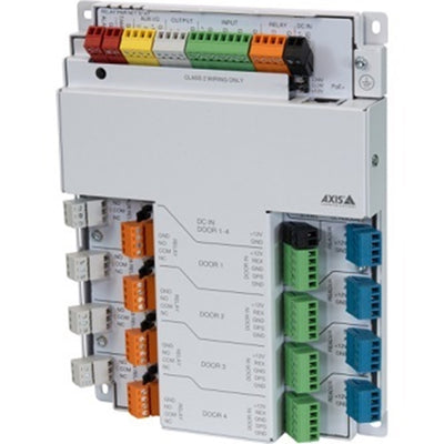 Axis Communications 03078-001 A1710-B Network Door Controller - This compact, cost-efficient door controller gives you full control for up