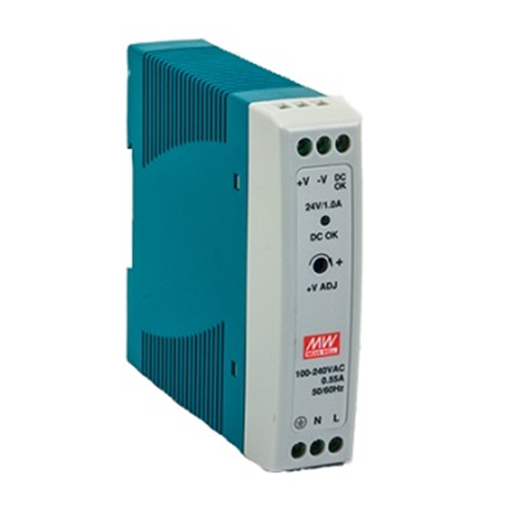 Barox PS-DIN-AC/24/40 power supplies for DIN C rail, 85-264VAC, 120-370VDC, 40W