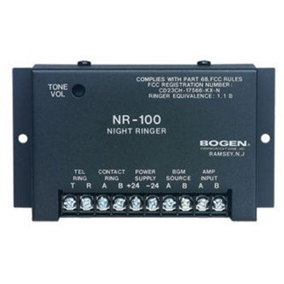 Bogen NR100 Night Ringer Pwr Supply Not Included