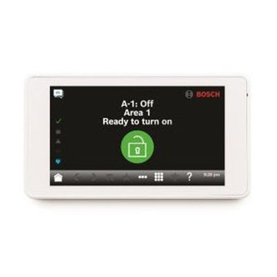 Radionix B940W Slim Touch Keypad - SDI2 compatible touch screen keypad with function keys.