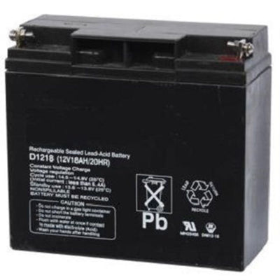 Radionix D1218 Battery, 12V 18Ah