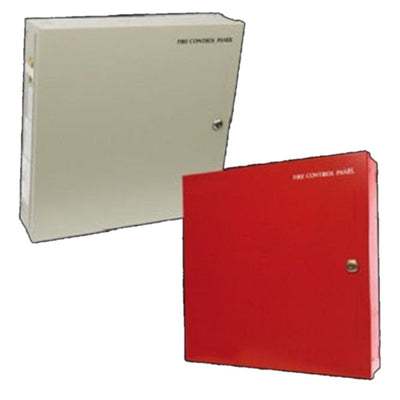 Radionix D8109 Fire enclosure, 16x16x3.5", red - Red enclosure, 16in. x 16in. x 3.5in. (41cm x 41cm x 9cm), 16 gauge (1.5mm)