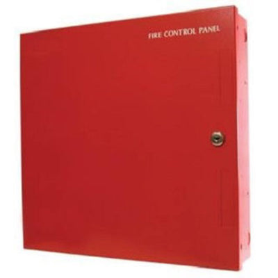 Radionix D8109-1358 Fire enclosure, UL1358, red - Red enclosure, 16in. x 16in. x 3.5in. (41cm x 41cm x 9cm), 16 gauge (1.5mm)
