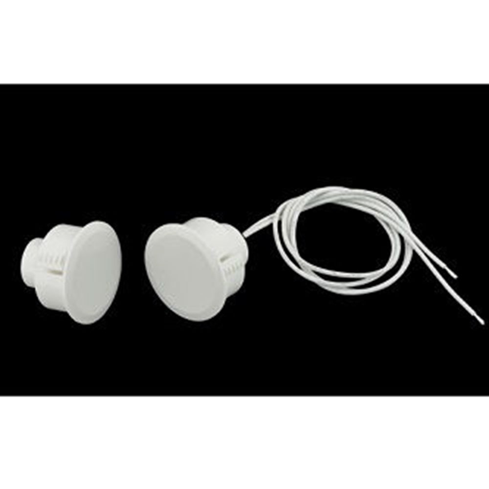 Radionix ISN-CSD80-W 1" Stubby Recessed Contact White - 10 Pk