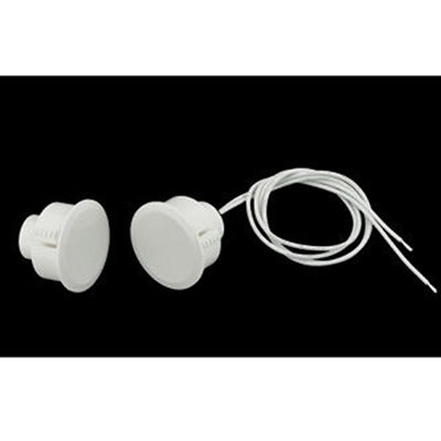 Radionix ISN-CSD80-W 1" Stubby Recessed Contact White - 10 Pk