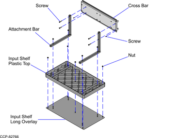 NCR 7371-K500 Kit - Input Shelf - Full Depth