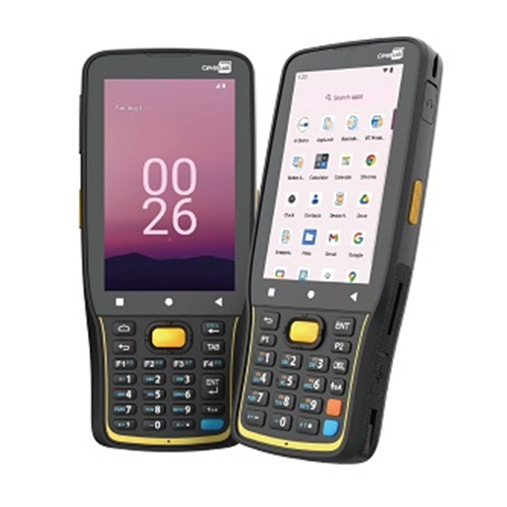 CipherLab AK26SS4DFSGE1 Rk26 Mobile Computer, Android 12 Gms, Bt5.1/Wifi6/Nfc, Standard Range 2D Imager (4750Sr), 4Gb Ram + 64Gb