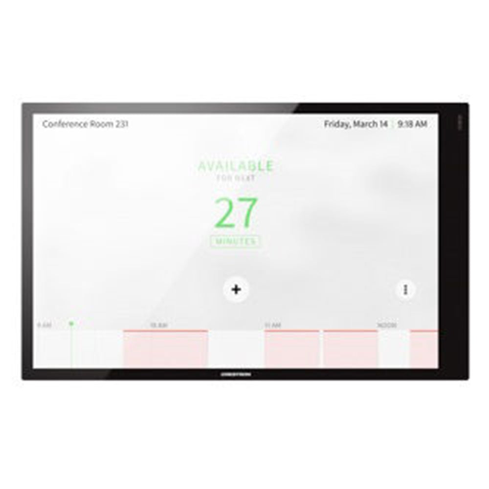 Crestron TSS-1070-B-S 10.1 in. Room Scheduling Touch Screen, Black Smooth