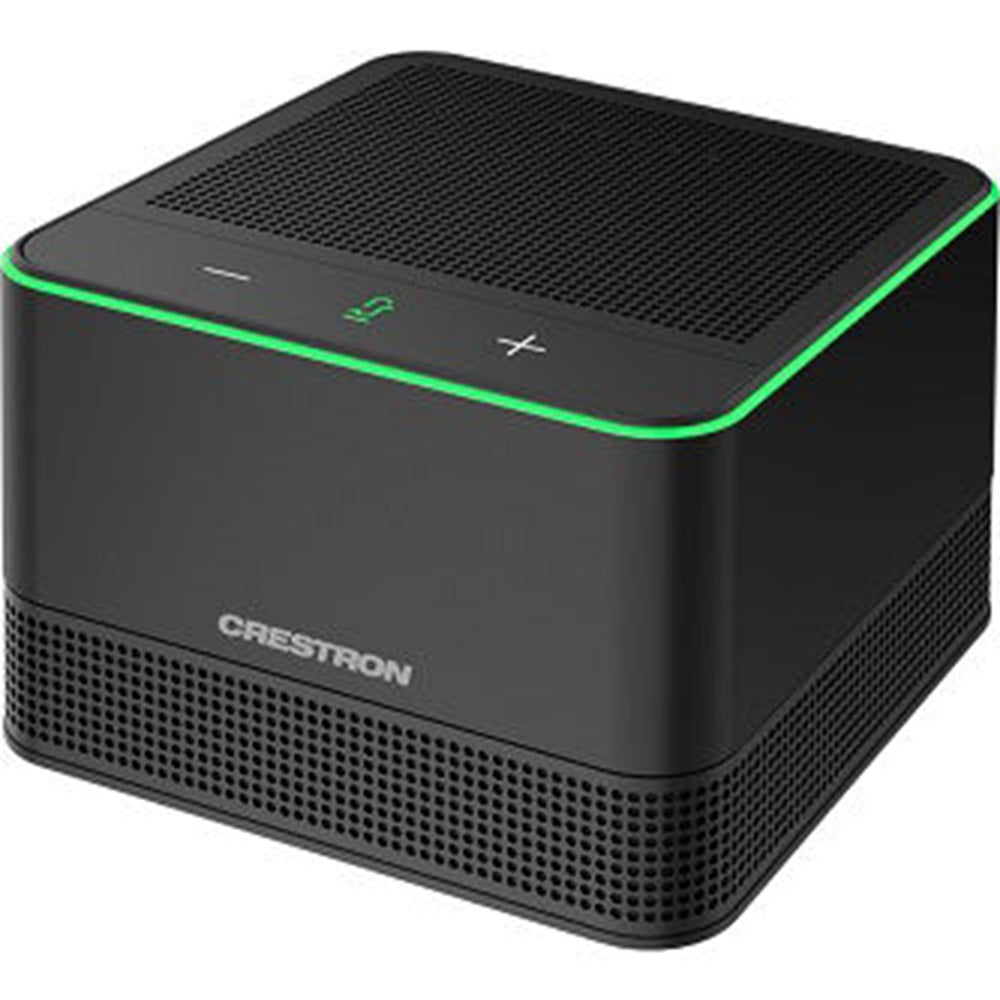 Crestron UC-AUDIO-POD-B-DR1 Flex Pod Wireless Speaker and Microphone, Black, DECT Region 1