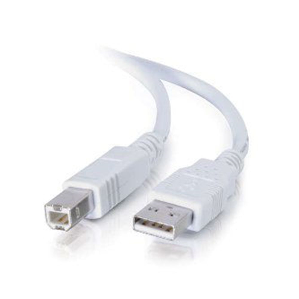 CablesToGo 13401 5m USB 2.0 A/B CBL WHITE