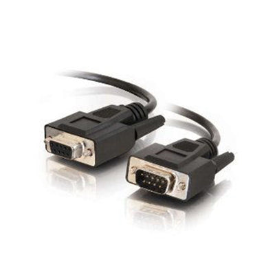 CablesToGo 52030 6ft DB9 M/F ALL LINES EXT CBL BLK