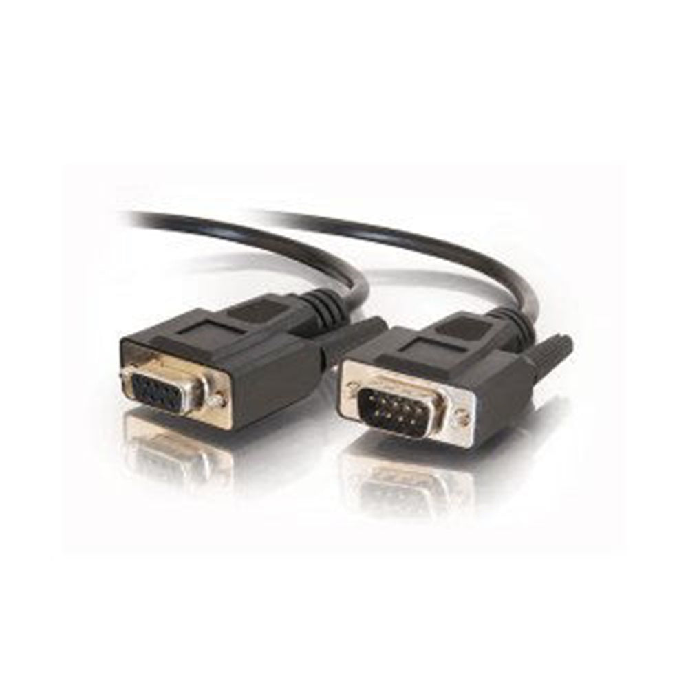 CablesToGo 52031 10ft DB9 M/F ALL LINES EXT CBL BLK