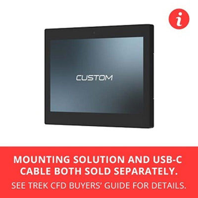 Custom America 932PW010300M33 Trek 11.6-inch customer facing touch display, embedded NFC